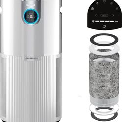 Shark R-UA205 Nanoseal HEPA Air Purifier,1350 Sq.Ft.,White-Certified Refurbished