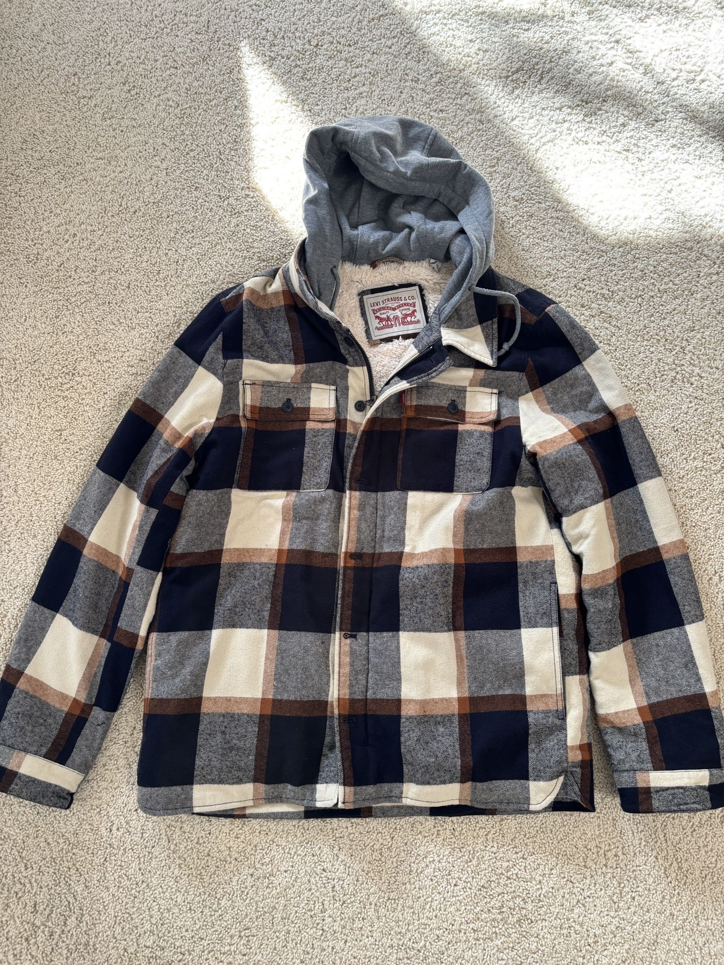 Levi’s Strauss Men Jacket With Hoodie
