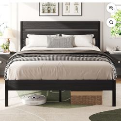 New queen mattress and bed frame