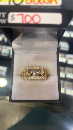 Animal Ring 14k size 8.5