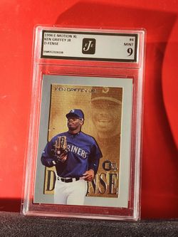 1996 E-Motion XL Ken Griffey Jr D-Fense #4 EJE 9 MT. Mariners
