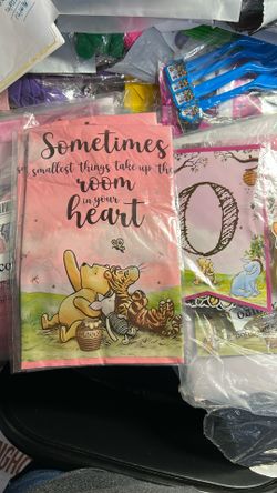 Winnie the Pooh First Birthday Party Supplies