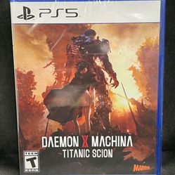 brand new sealed ps5 daemon x machina playstation 5