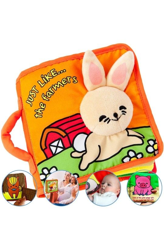 Premium Soft Baby Book First Year (Bunny)