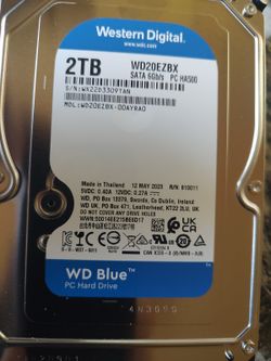 Western Digital 2 Terabyte PC Hard Drive
