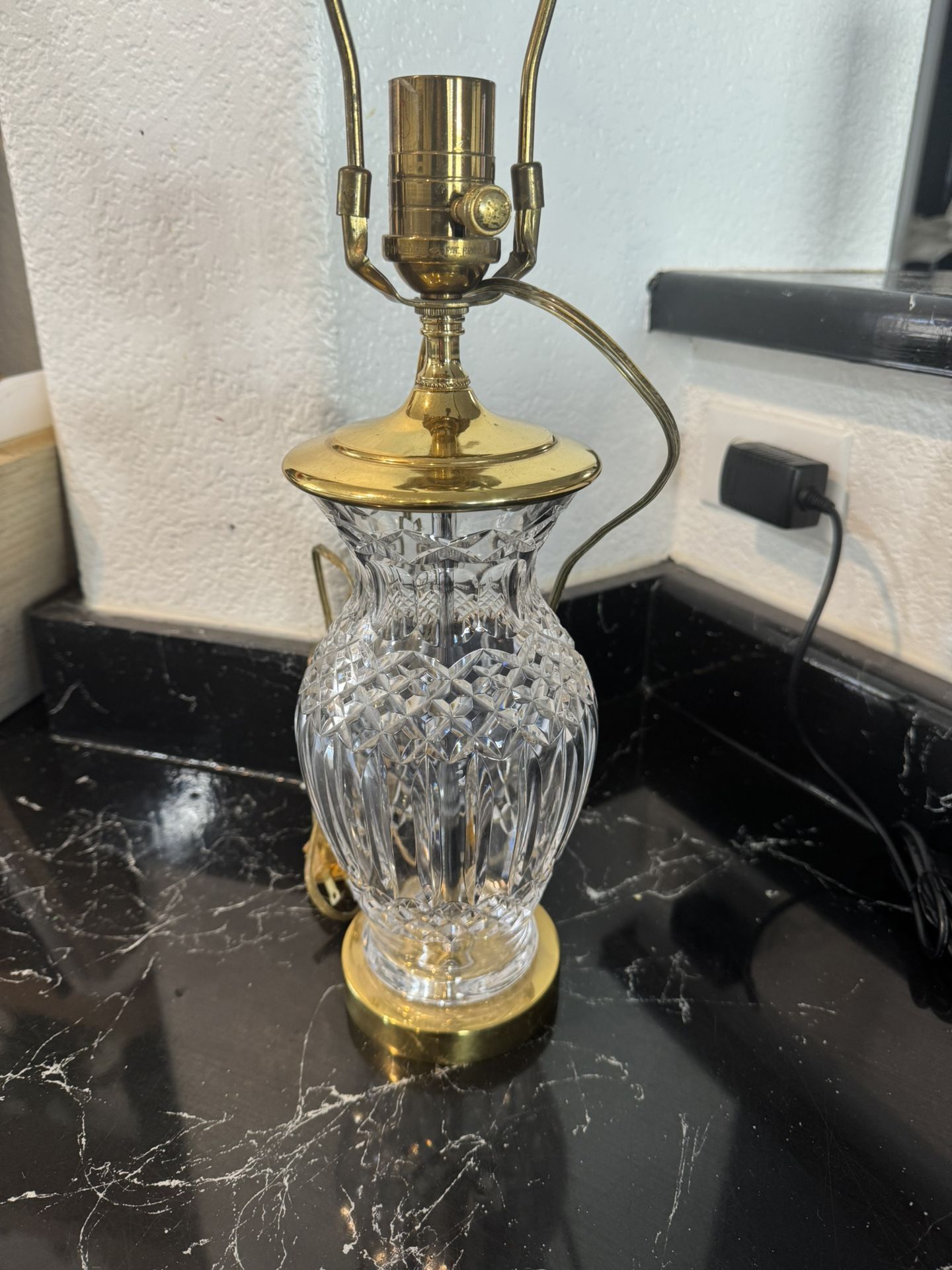 Waterford Crystal Lamp