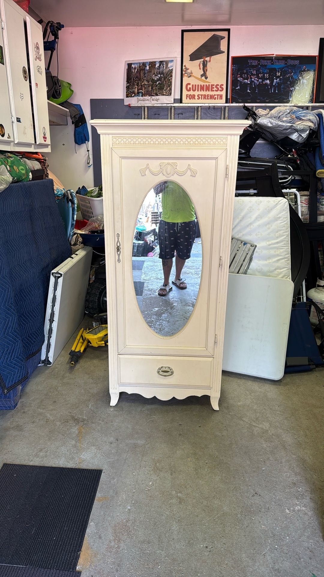 Mirrored Wardrobe Dresser