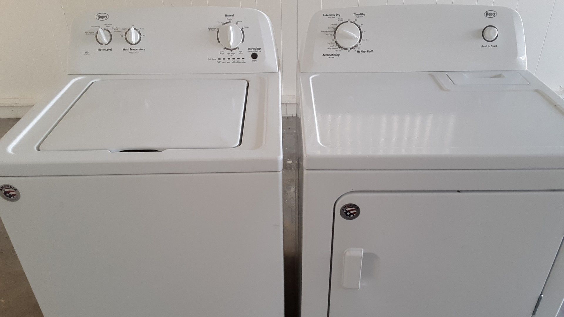 Washer & dryer (electric)