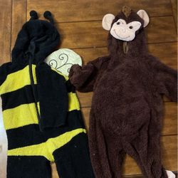 Baby BEE & Monkey Costumes