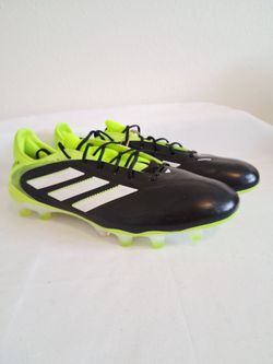 Adidas Copa Pure 3 Elite FG Black Green Soccer Cleats