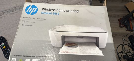 HP DeskJet 2652 Wireless All-In-One Color Inkjet Printer WiFi mobile