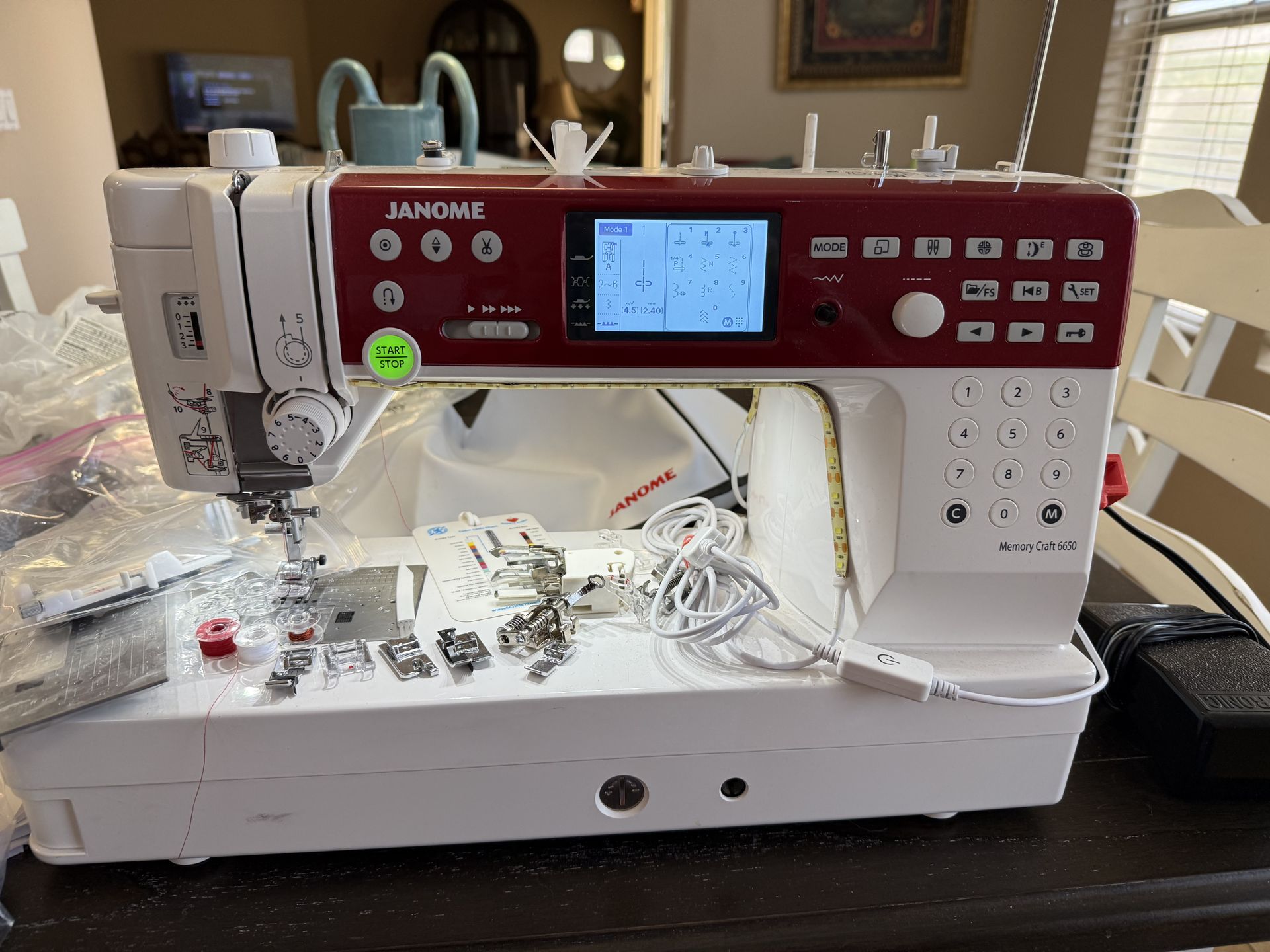 JANOME MC6650