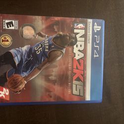 NBA 2K 15 PS4 Gaming disc 