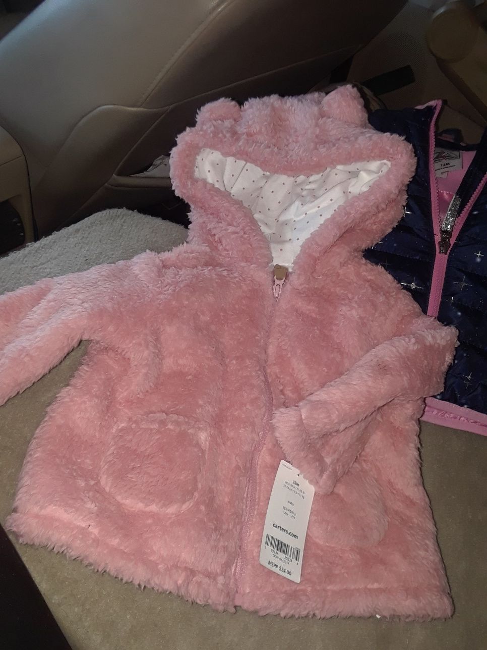 12 month baby girl jacket