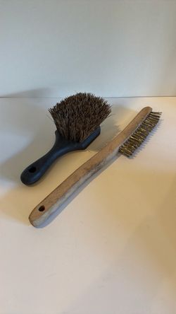 Scrub Brush and Wire Brush Set