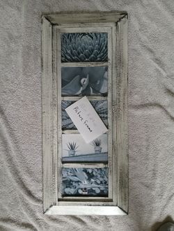 Hand painted picture frame