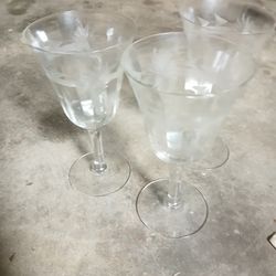 Crystal glasses
