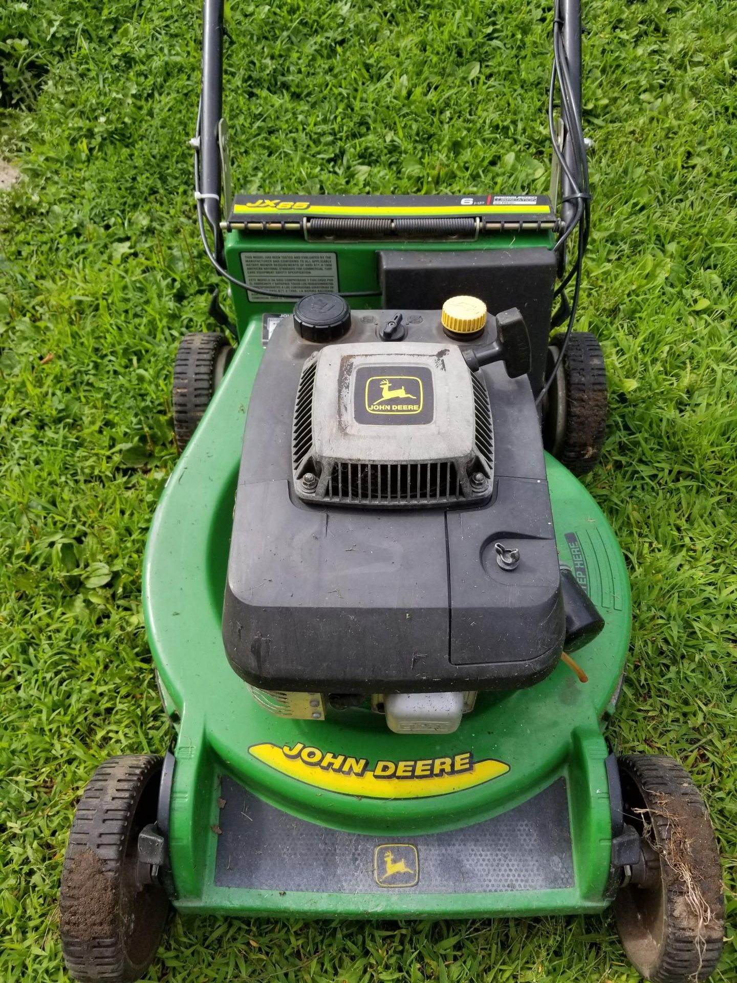 John Deere mower Jx85