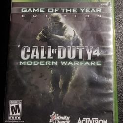 Call Of Duty 4: Modern Warfare 1 CoD4 MW1 Xbox 360 Game USED