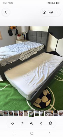 Twin over twin trundle bed only