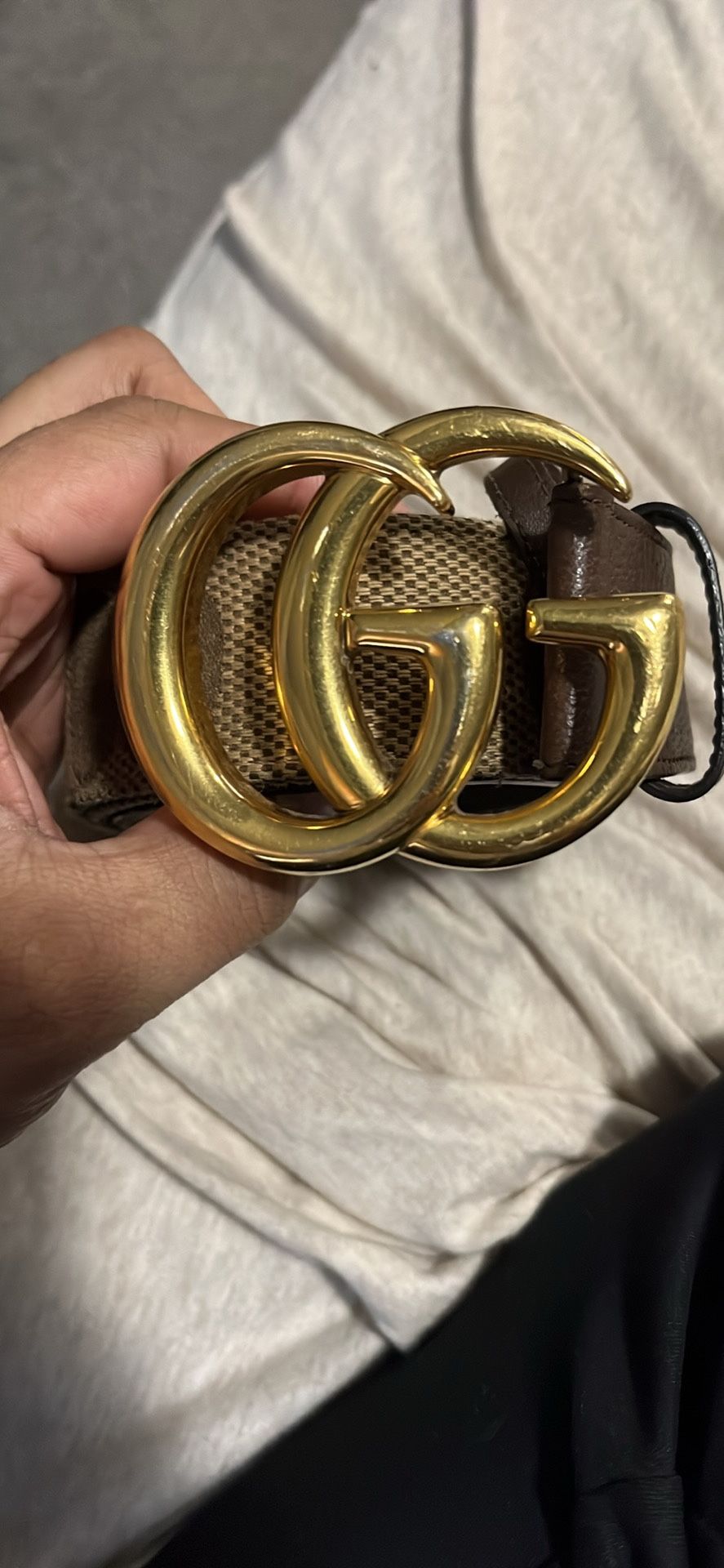 Gucci Belt ( Tan And Brown )
