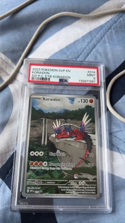 Koraidon psa 9 pokemon center