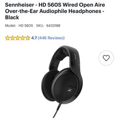 Sennheiser HD560S Headphones