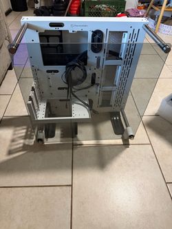 Thermaltake Core P5 Snow Edition Open Frame PC Case + PCIe 4.0 Riser
