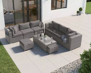 Brand New Patio Furniture Couch Sofa Seating 6”cushions