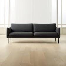 CB2 MAVIS GREY WOOL SOFA