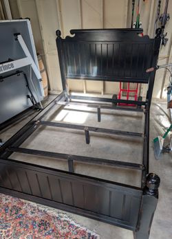 FREE Pottery Barn Queen bed frame