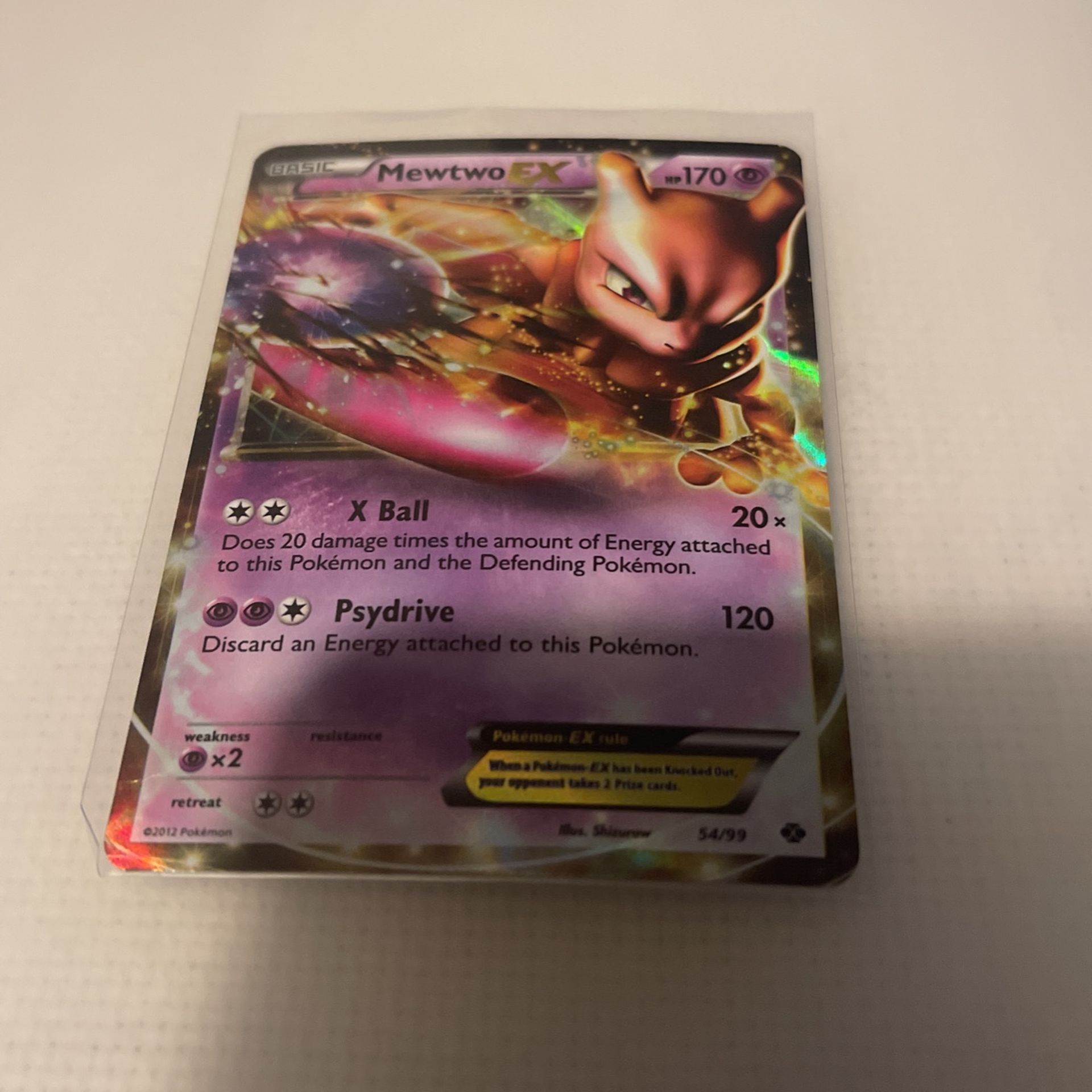 Pokémon Celebration Mewtwo EX 54/99