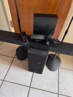 LG surround sound w/bluetooth