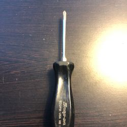 Snap On black handle screw driver