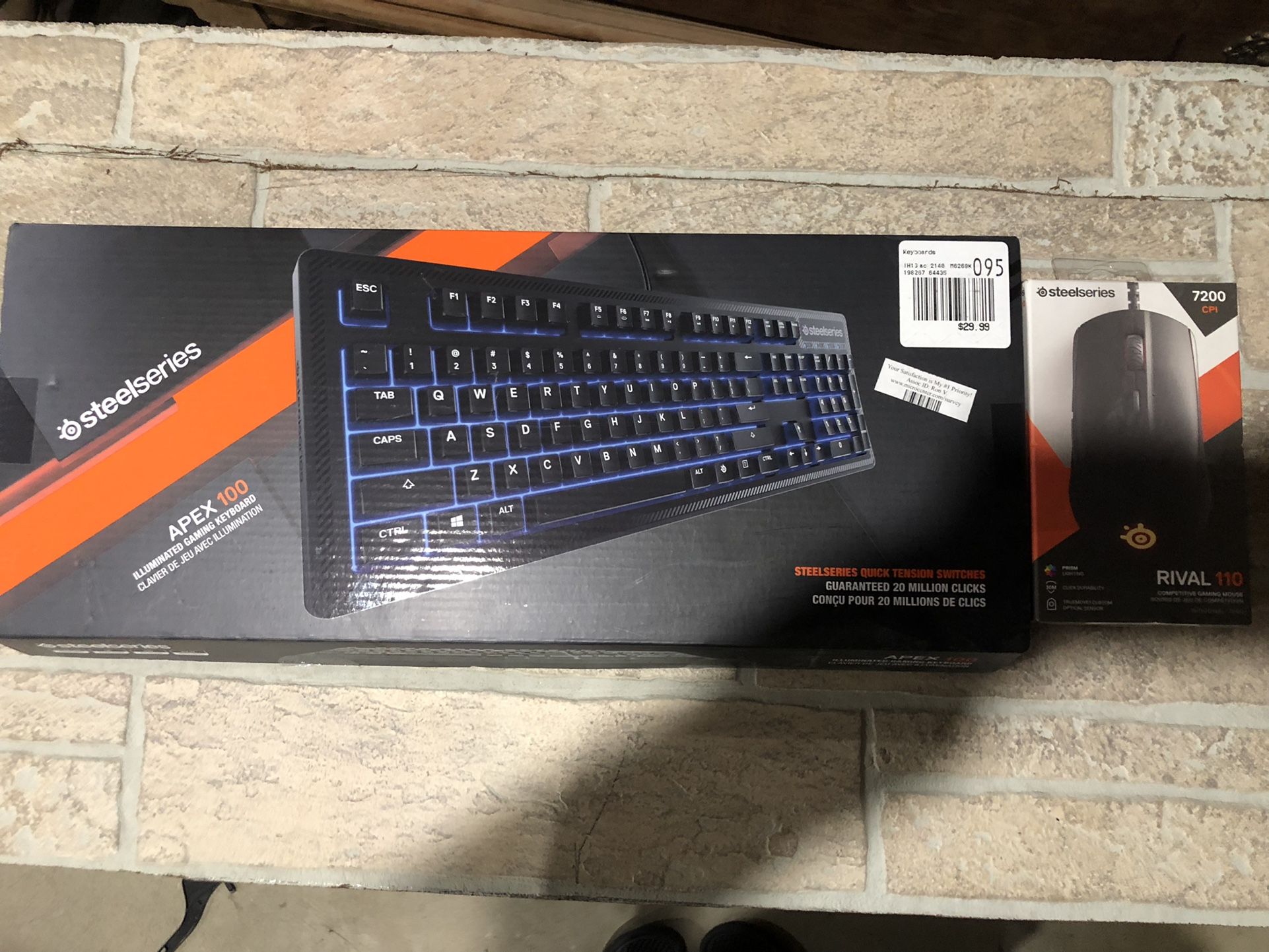 Gaming Keyboard And Mouse