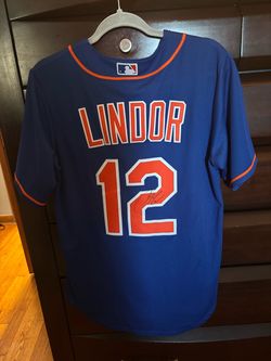 Francisco Lindor Signed Jersey Authentic
