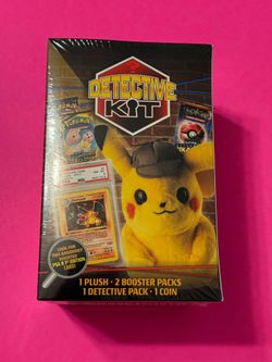 Pokemon Pikachu Detective Kit Mystery Box New Sealed