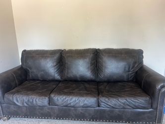 Couch with hide away bed