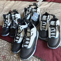 New Shoes For Kids Boys Size 1-3-5-6 With Tags Each Pair $12 