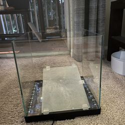 Fish Tank With LED lights