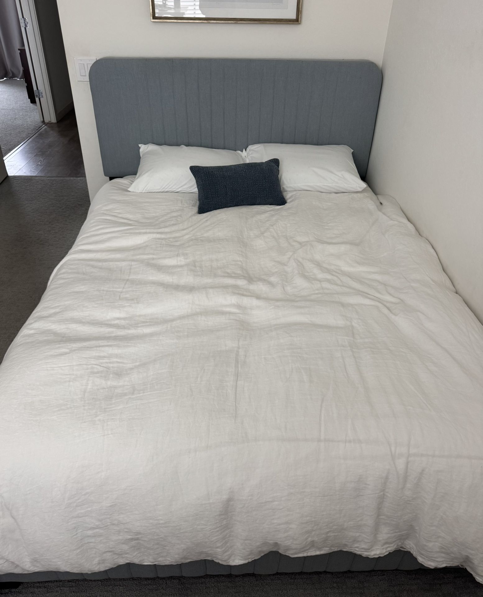 Queen Bed (mattress + Box Spring Also Avail. See Pricing In Description)