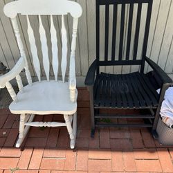 White rocking Chair 
