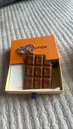 Louis Vuitton chocolate bar charm