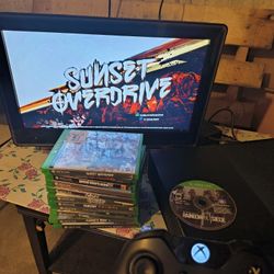 Xbox One Console With 12 Games Controller 