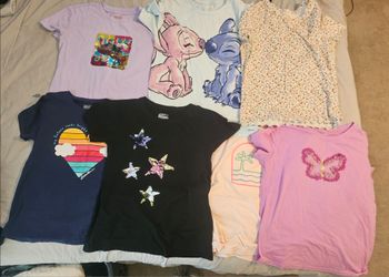 7  girls shirts size xl