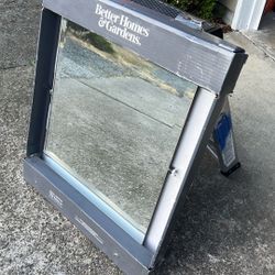 Tilt Bathroom Mirror,chrome 