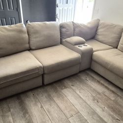 10ft x 12ft Sectional sofa