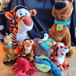 Scooby Doo Bobblehead & Plushie, Tigger Plushies, Mary Meyer, Aurora Miyoni, TY