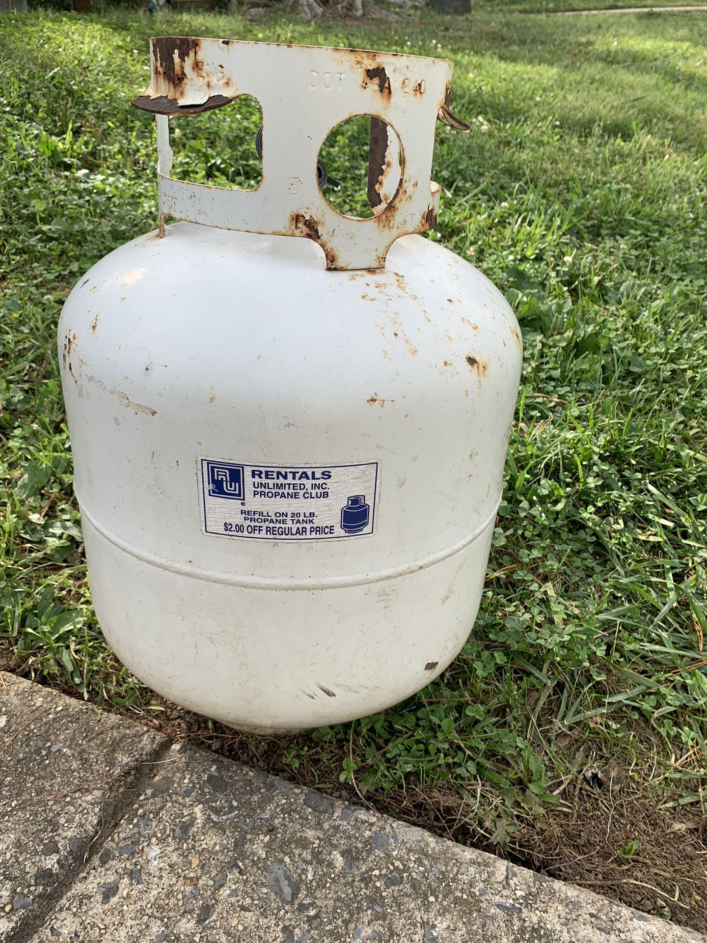 Propane Tank.  for Refill.  