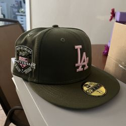 Hat Club Exclusive Los Angeles Dodgers Pink Martini 7 1/2